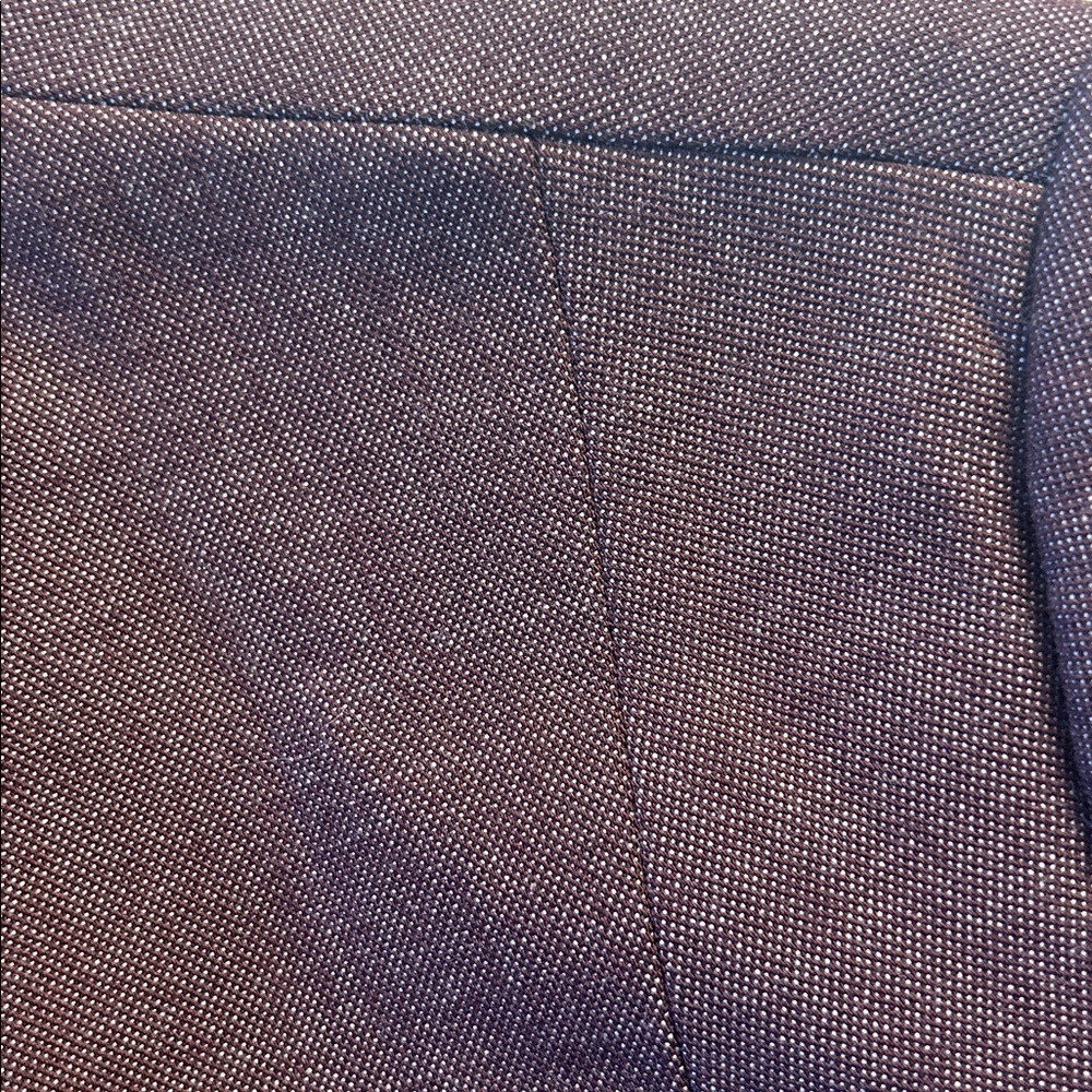 Express Maroon Open-Front Blazer - Picture 4 of 6